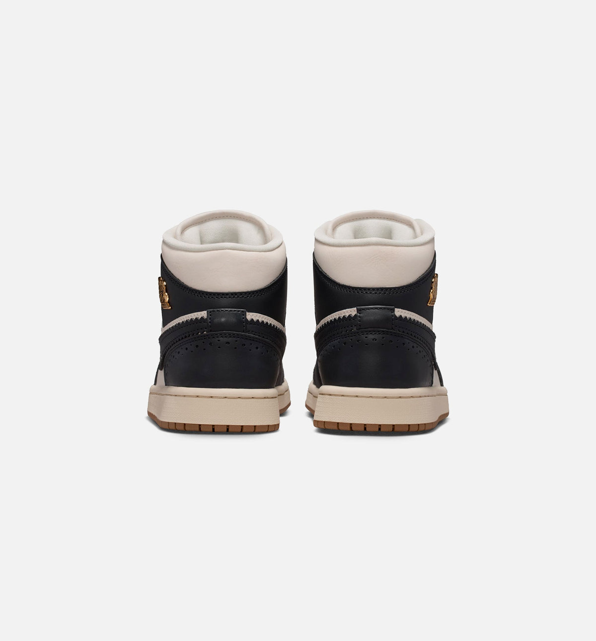 Air Jordan 1 Mid SE Women's Sneakers – Off-Noir / Chalk / Pearl White