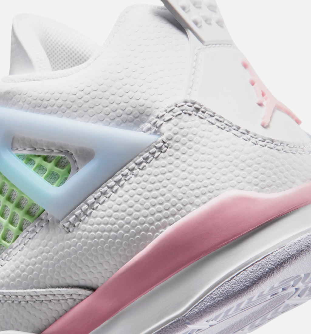 Air Jordan 4 Retro Medium Soft Pink Preschool Sneakers