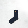 Carhartt WIP Chase Socks: Dark Navy