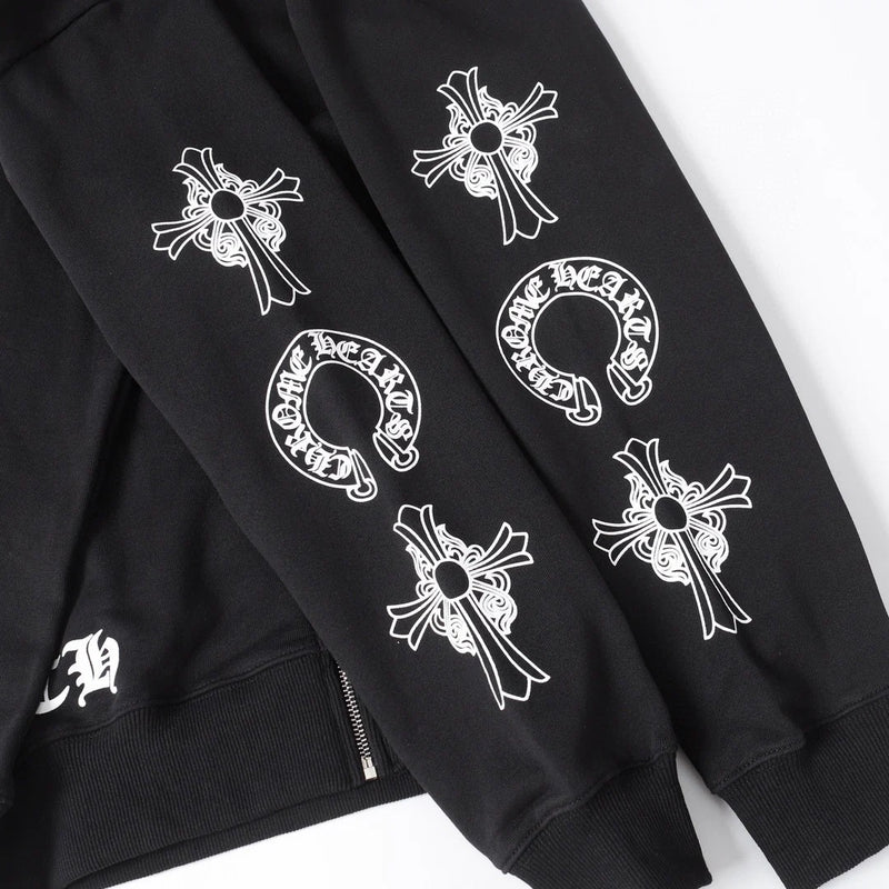 Chrome Hearts New Zip Up Hoodie -851