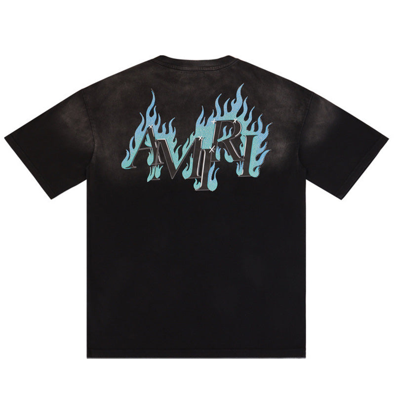 AMIRI Crew-Neck Short-Sleeve T-Shirts