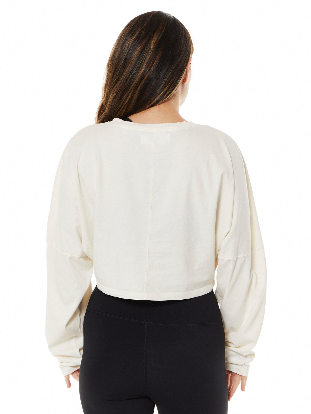 ALLIE CROPPED LONG SLEEVE PBCH