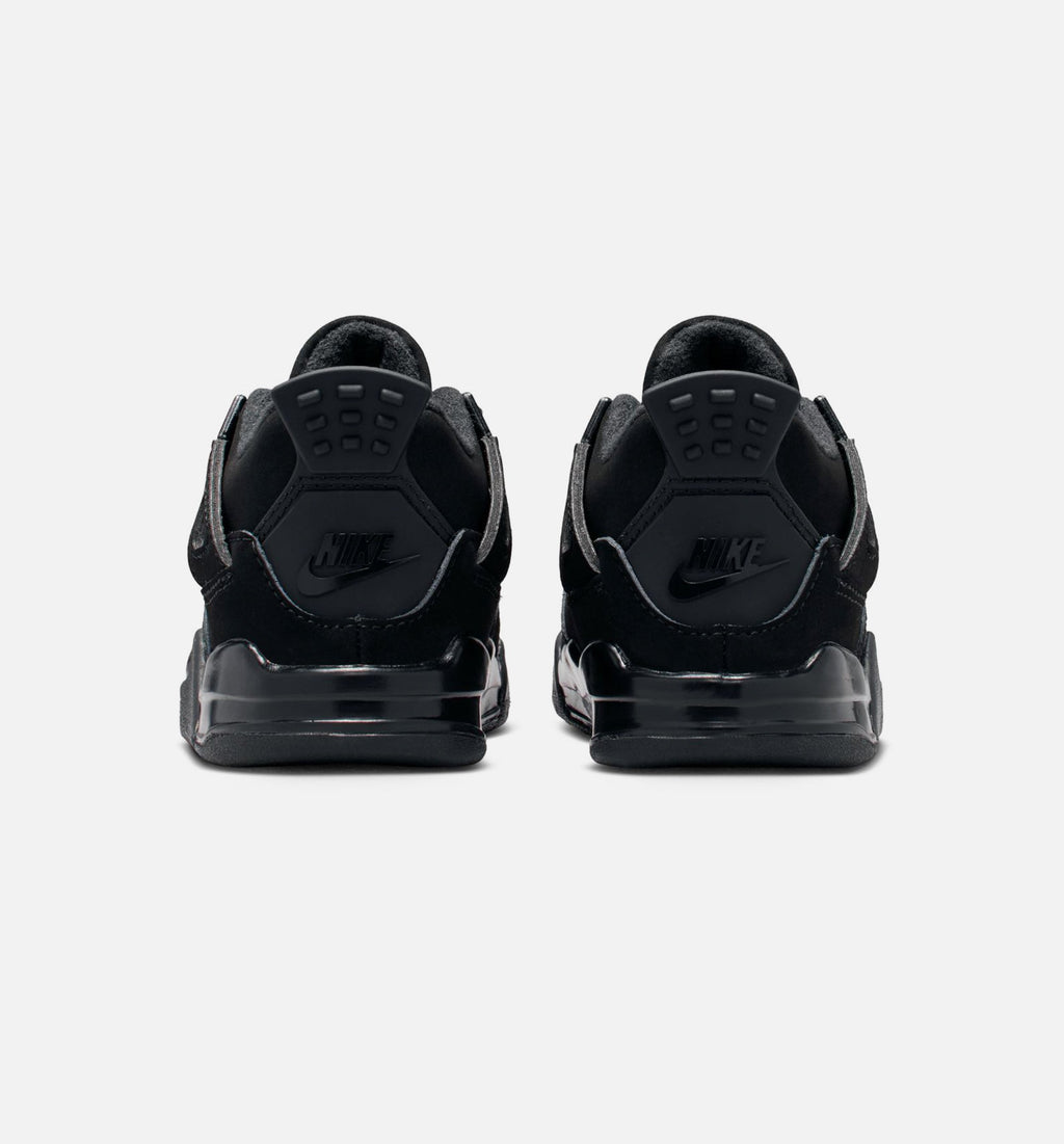 Air Jordan 4 Retro Black Cat Infant & Toddler Sneakers