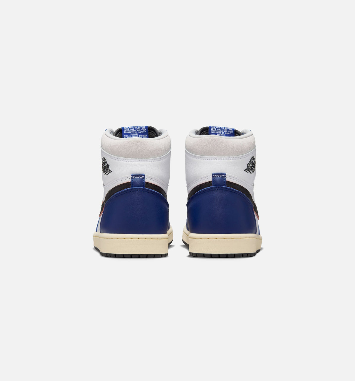 Air Jordan 1 Retro High OG 'Rare Air' Deep Royal Blue - Men's Lifestyle Sneaker (White/Black/Neutral Grey/Deep Royal Blue)