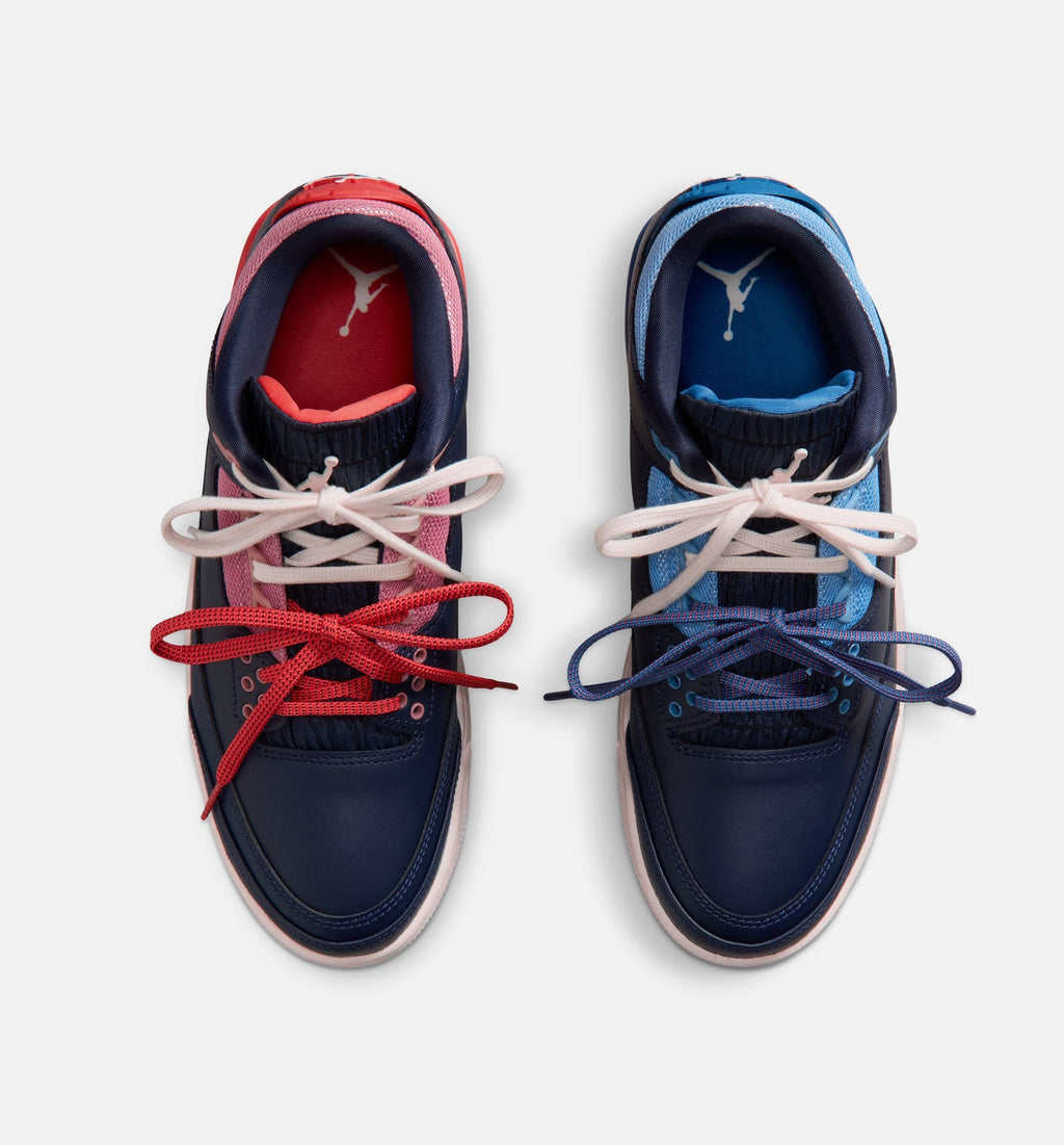 Air Jordan 3 Retro Sport Renaissance Women's – Obsidian/Chalk/Track Red