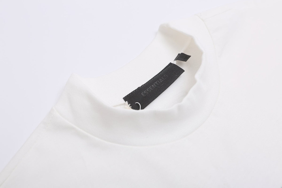 ESSENTIALS F-Letter Embroidered Graphic T-Shirt
