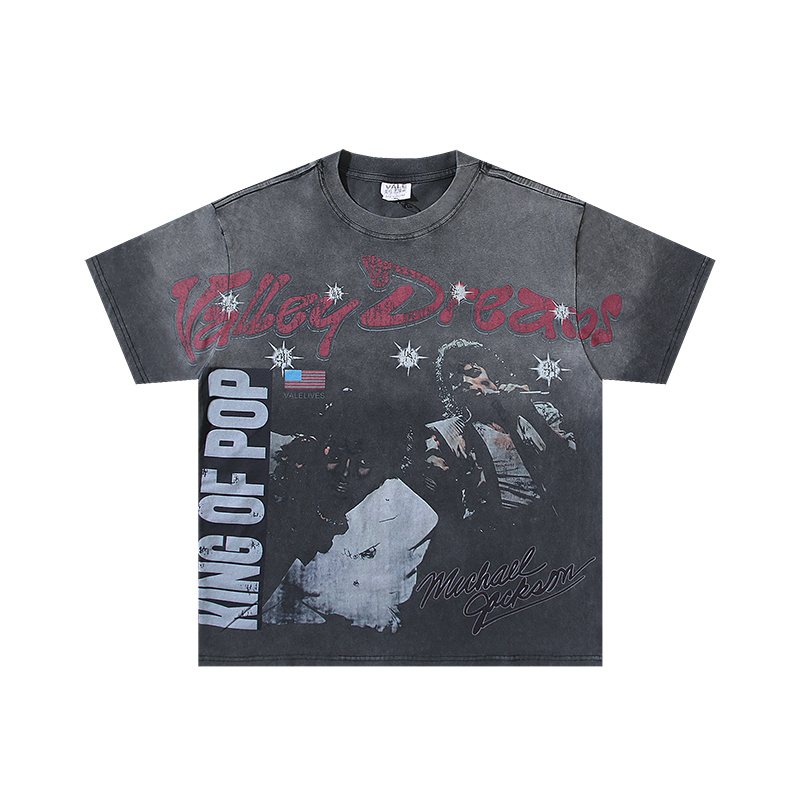 VALE USA King of Pop Graphic T-Shirt
