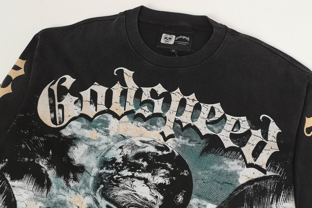 Godspeed Pacific Paradise Graphic Long-Sleeve T-Shirt