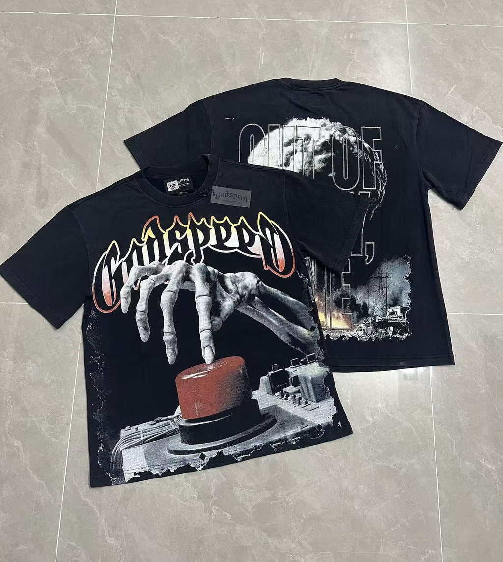 Godspeed Out of Many Graphic T-Shirt