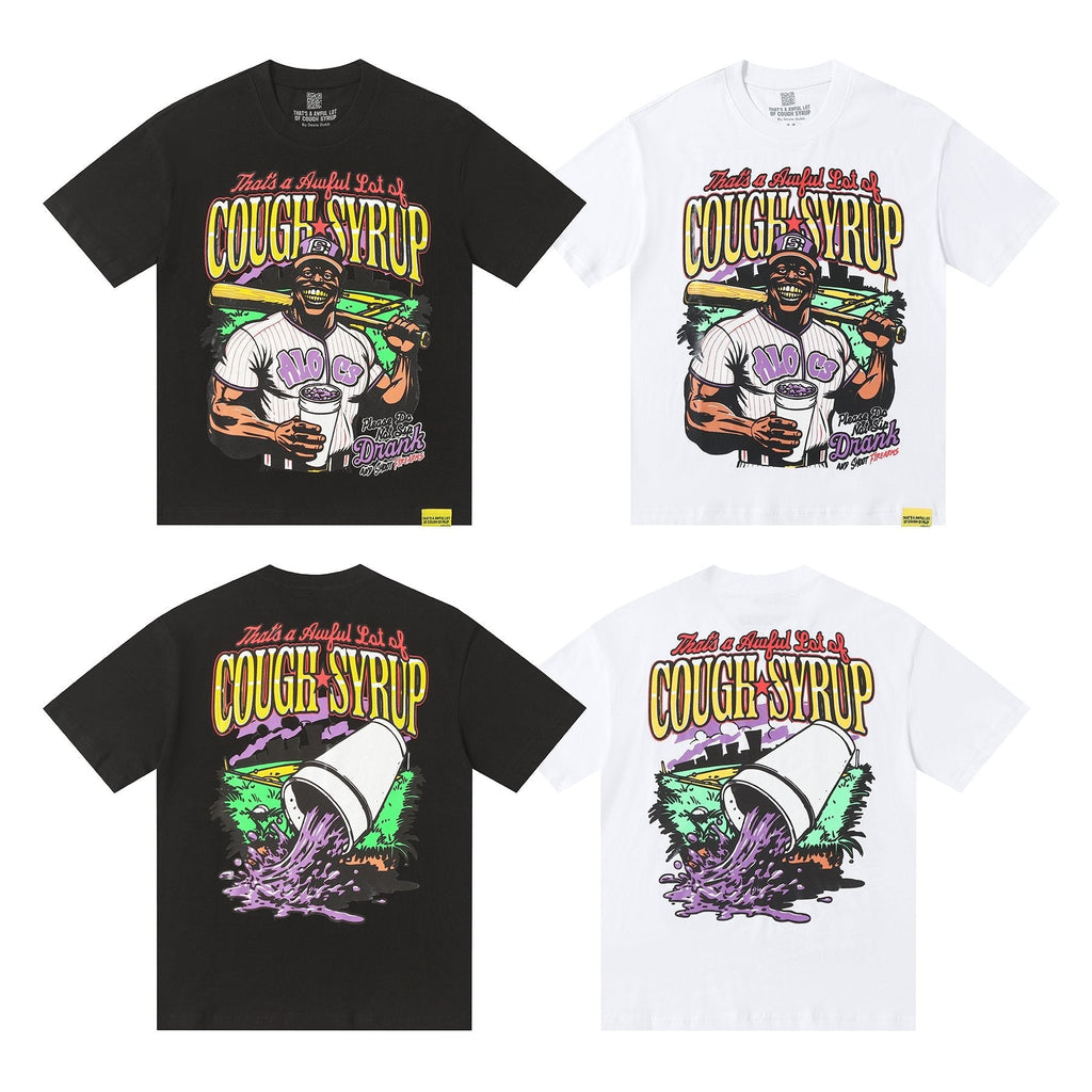 THAT'S A AWFUL LOT OF COUGH SYRUP Baseball Graphic T-Shirt