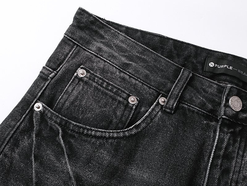 Purple Brand Washed Black Jeans