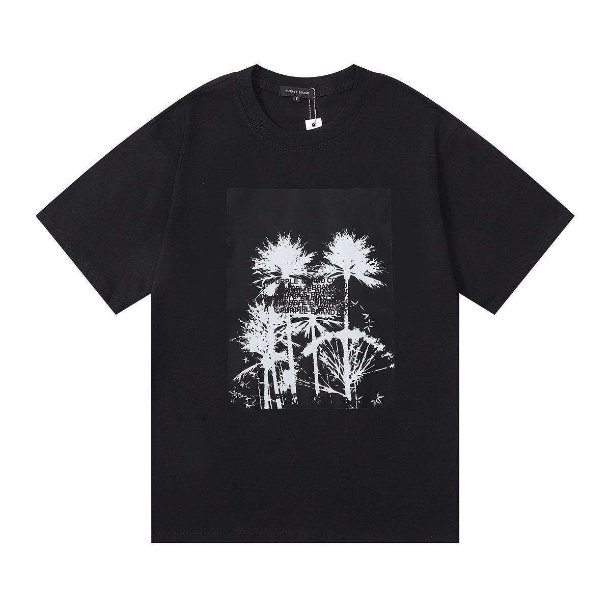 Purple Brand Palm Tree Graphic Short-Sleeve T-Shirt