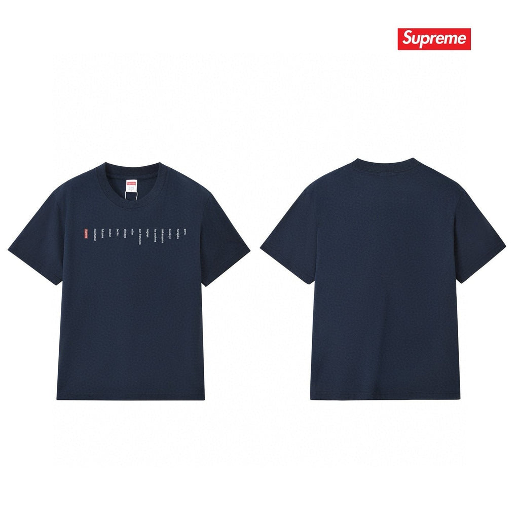 Supreme Location Graphic Short-Sleeve T-Shirt