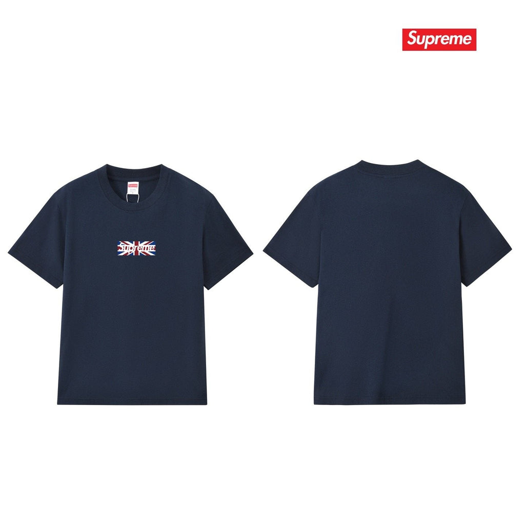 Supreme Union Jack Box-Logo Graphic T-Shirt