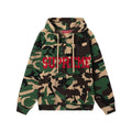 Supreme Green Camo Zip Hoodie