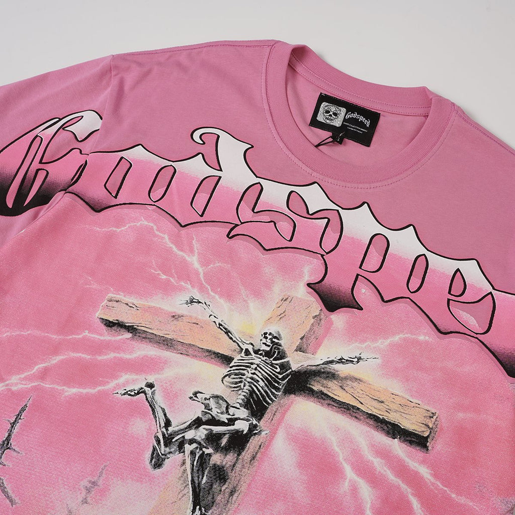 Godspeed Pink Graphic Short-Sleeve T-Shirt