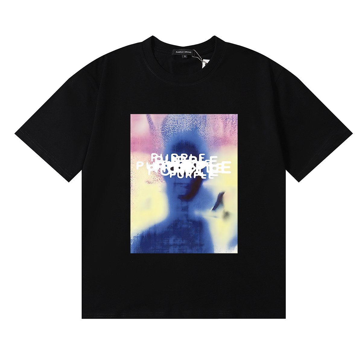 Purple Brand Afterimage Graphic T-Shirt