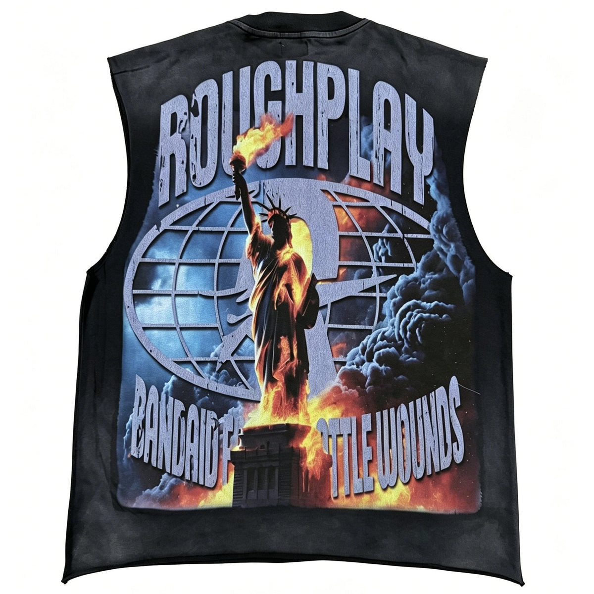 Rough Play Champion Graphic Sleeveless T-Shirt