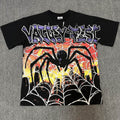 VALE USA Spider Web Graphic Short-Sleeve T-Shirt