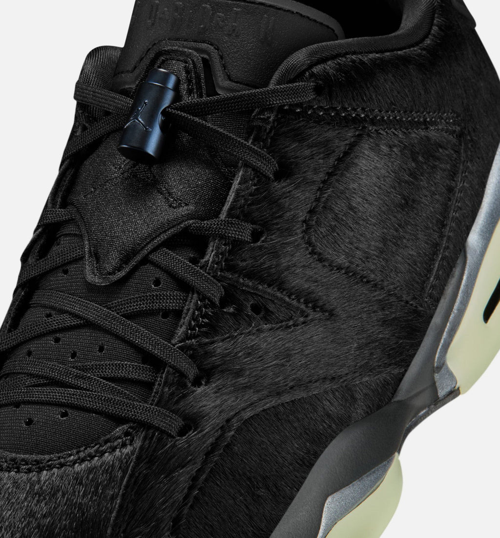 Air Jordan 6 Retro Low Blackout Women's Sneakers