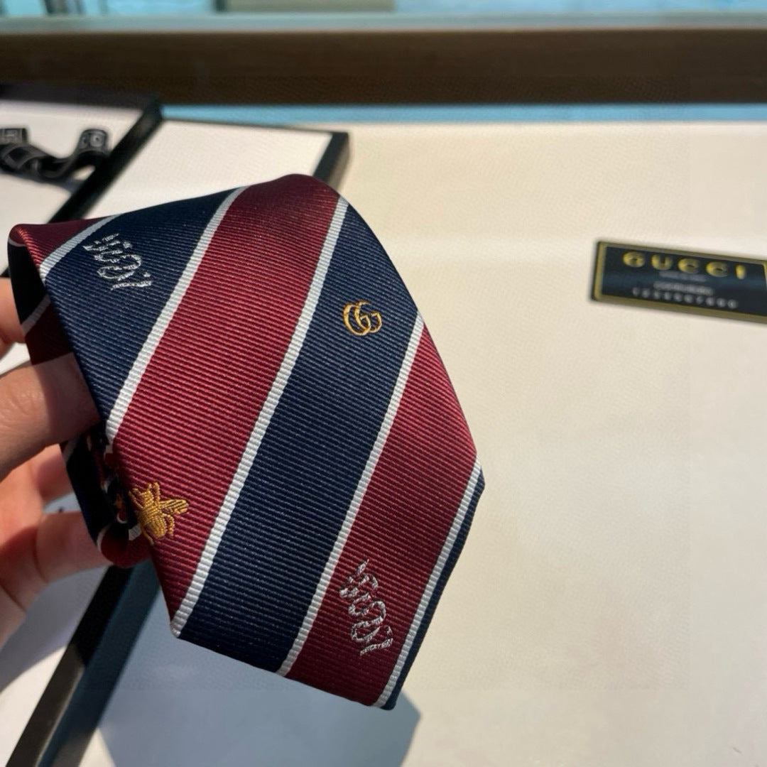 Gucci Men's Bee Silk Tie