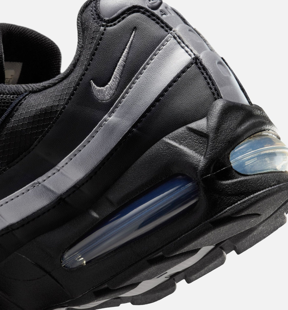 Nike Air Max 95 Big Bubble OG Reflective Accents Men's Lifestyle Shoe – Black / White / Metallic Silver
