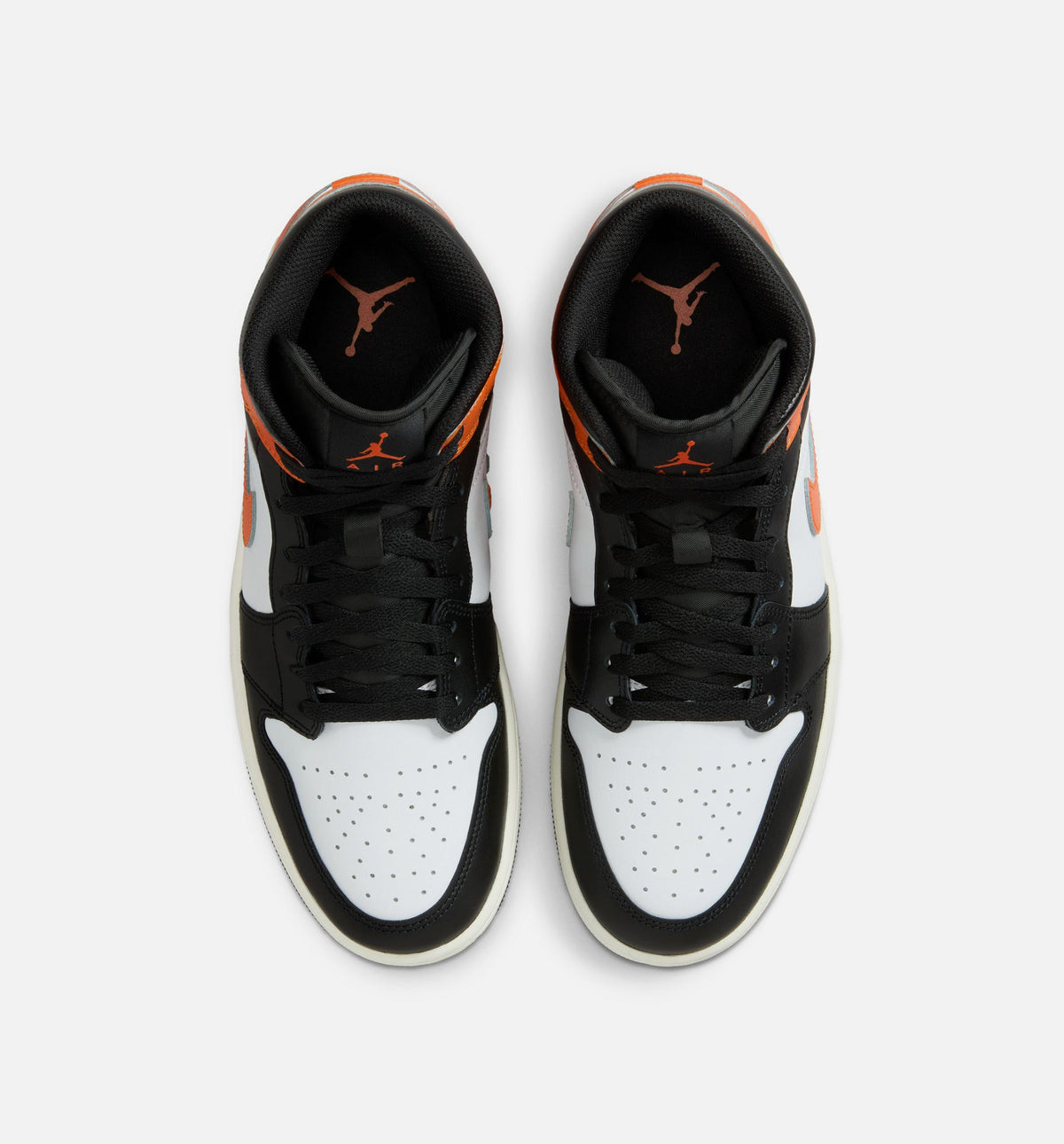 Air Jordan 1 Mid Men's Sneakers – Starfish / White / Sail / Black