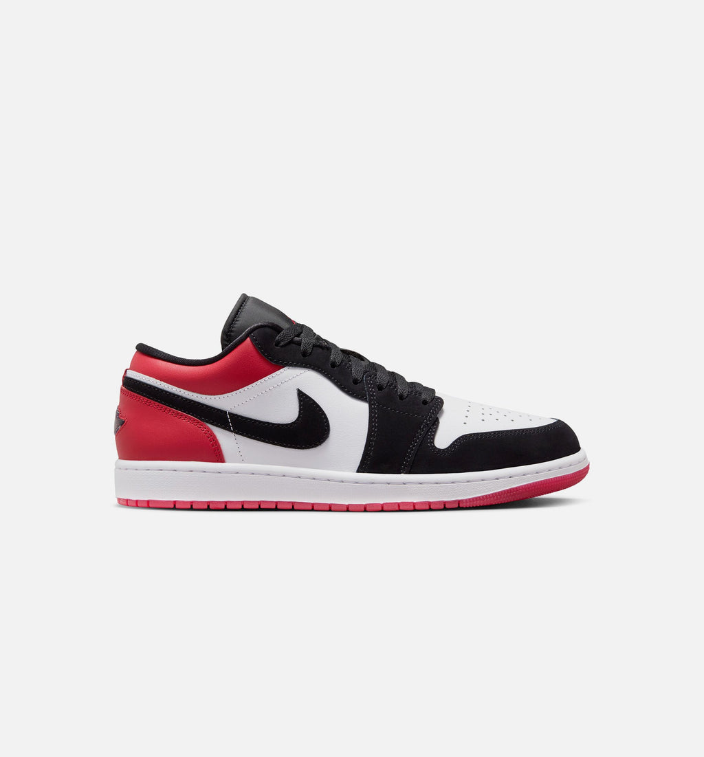 Air Jordan 1 Low SE Men's Lifestyle Shoe - White / Varsity Red / Black