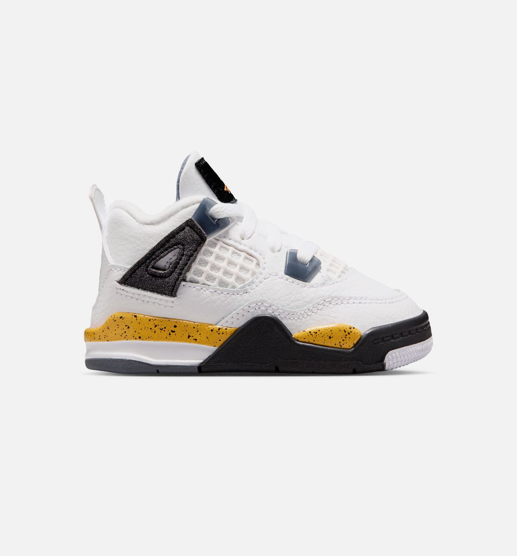 Air Jordan 4 Retro Rare Air Tour Yellow Infant & Toddler Sneakers