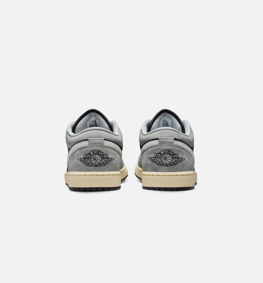 Air Jordan 1 Low SE Men's Lifestyle Shoe - Light Smoke Grey / White / Off Noir