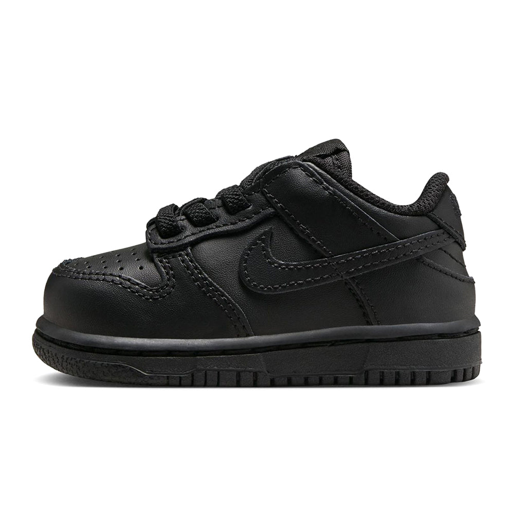 Toddler's Nike Dunk Low Black/Black-Black (FB9107 009)