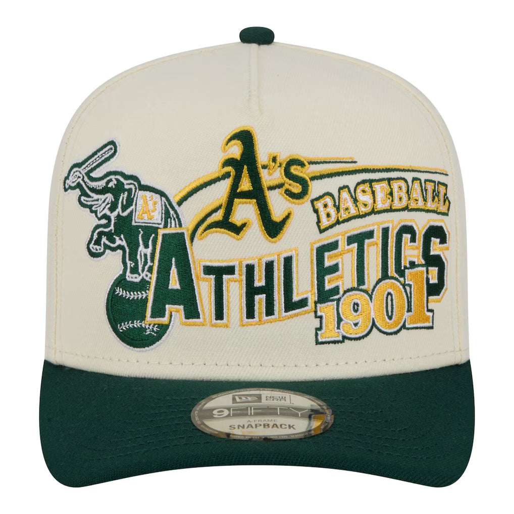 New Era 950 A Frame Oakland Athletics Classic Snapback Hat