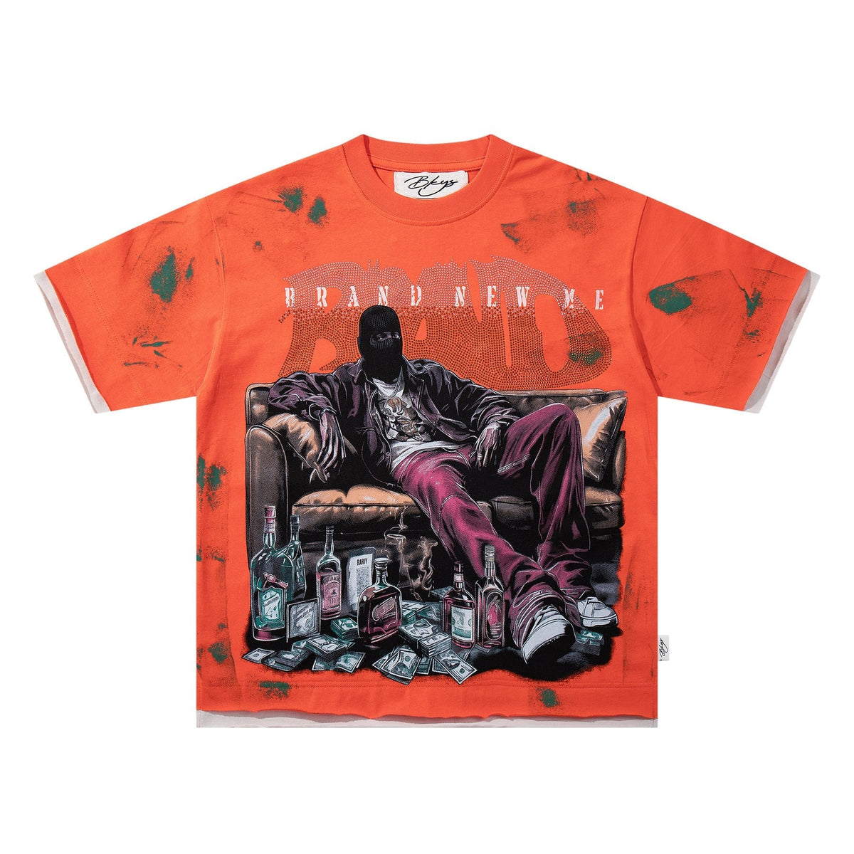 BKYS Revival Seated Figure Graphic T-Shirt