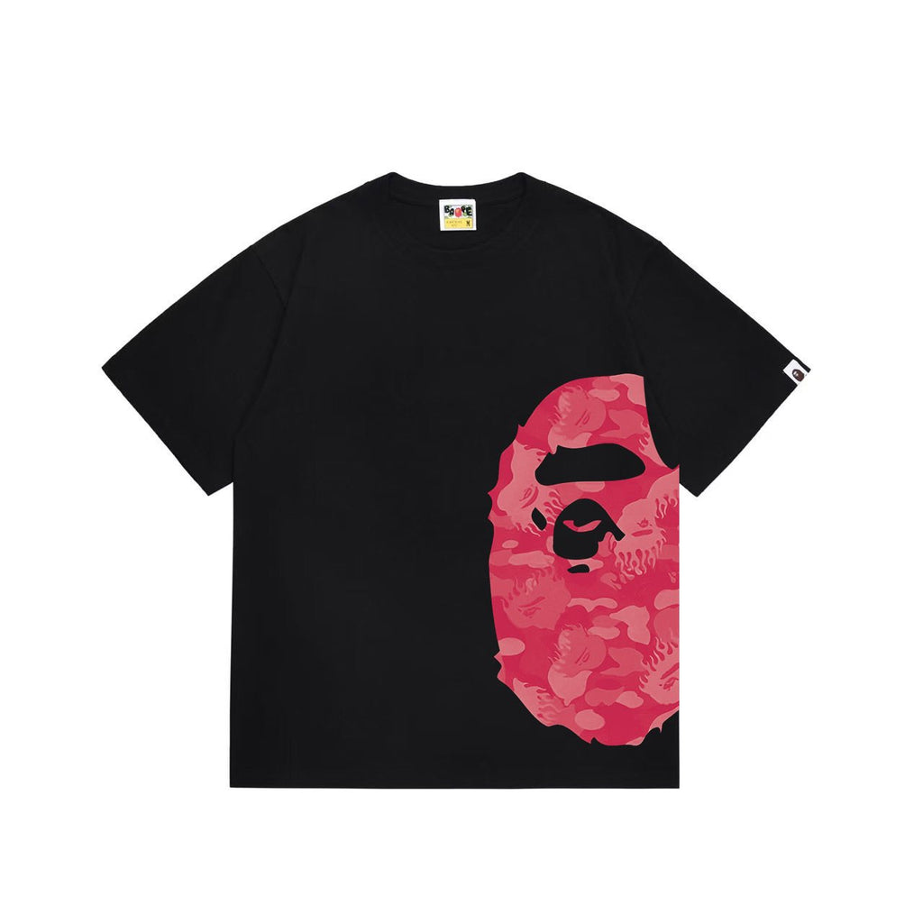 BAPE Pink Camo Ape Head Graphic T-Shirt