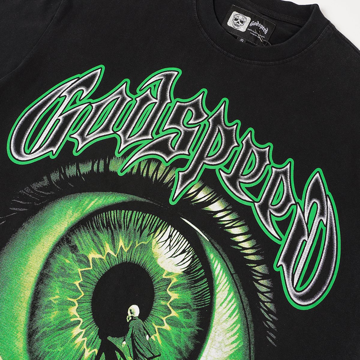 Godspeed Out of Many One Eye Graphic T-Shirt