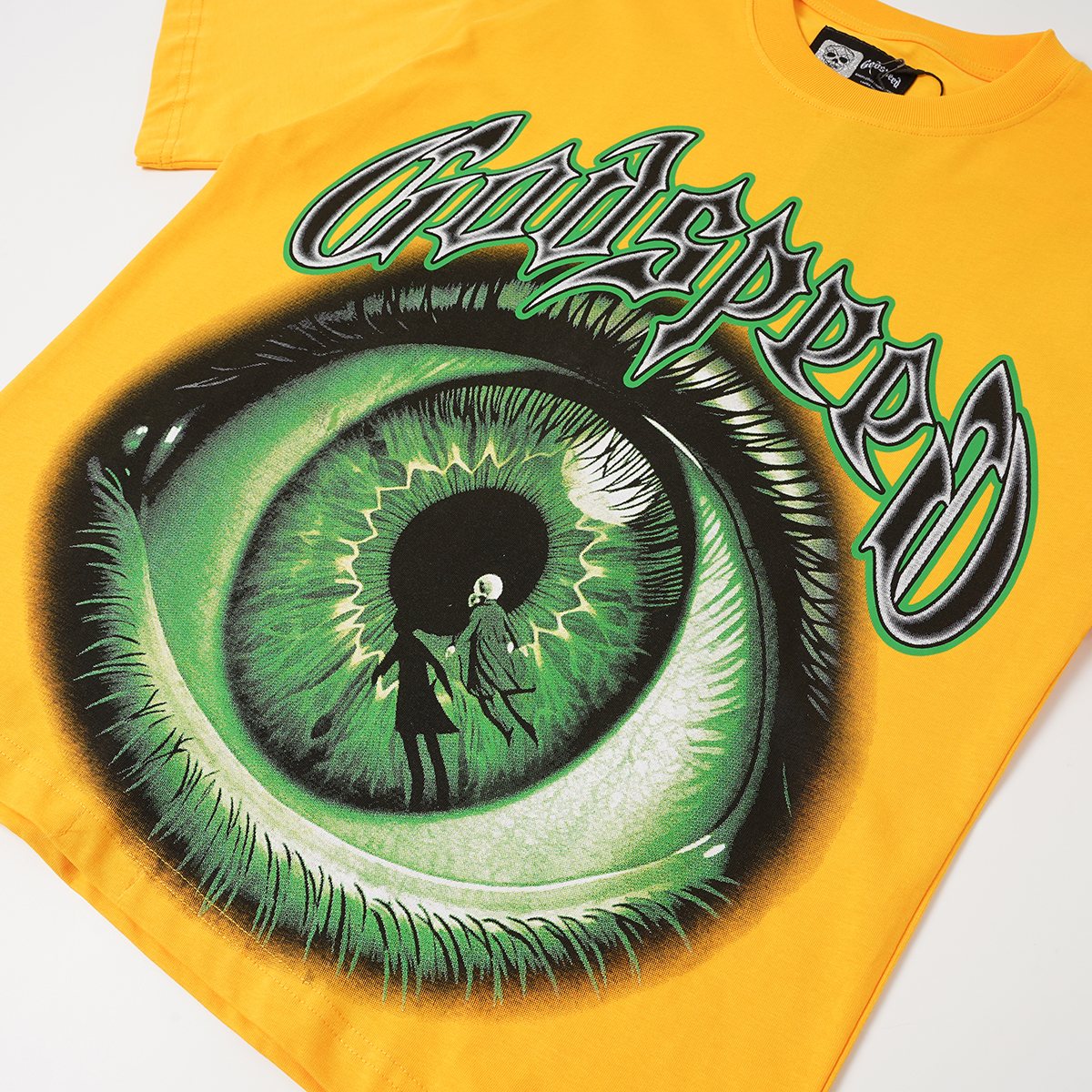 Godspeed Out of Many One Eye Graphic T-Shirt