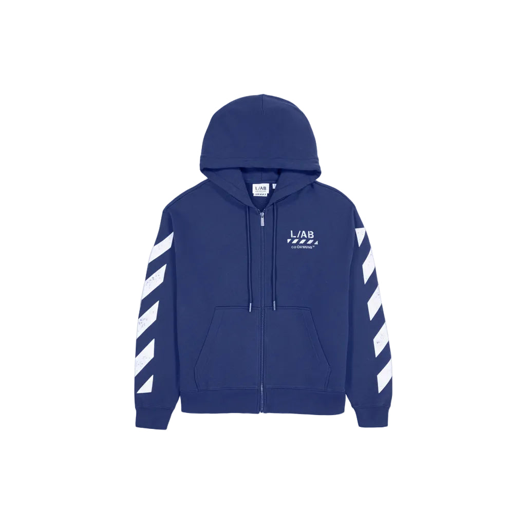L/AB Diag Full Zip Hoodie