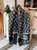 Gucci Jacquard Logo Scarf