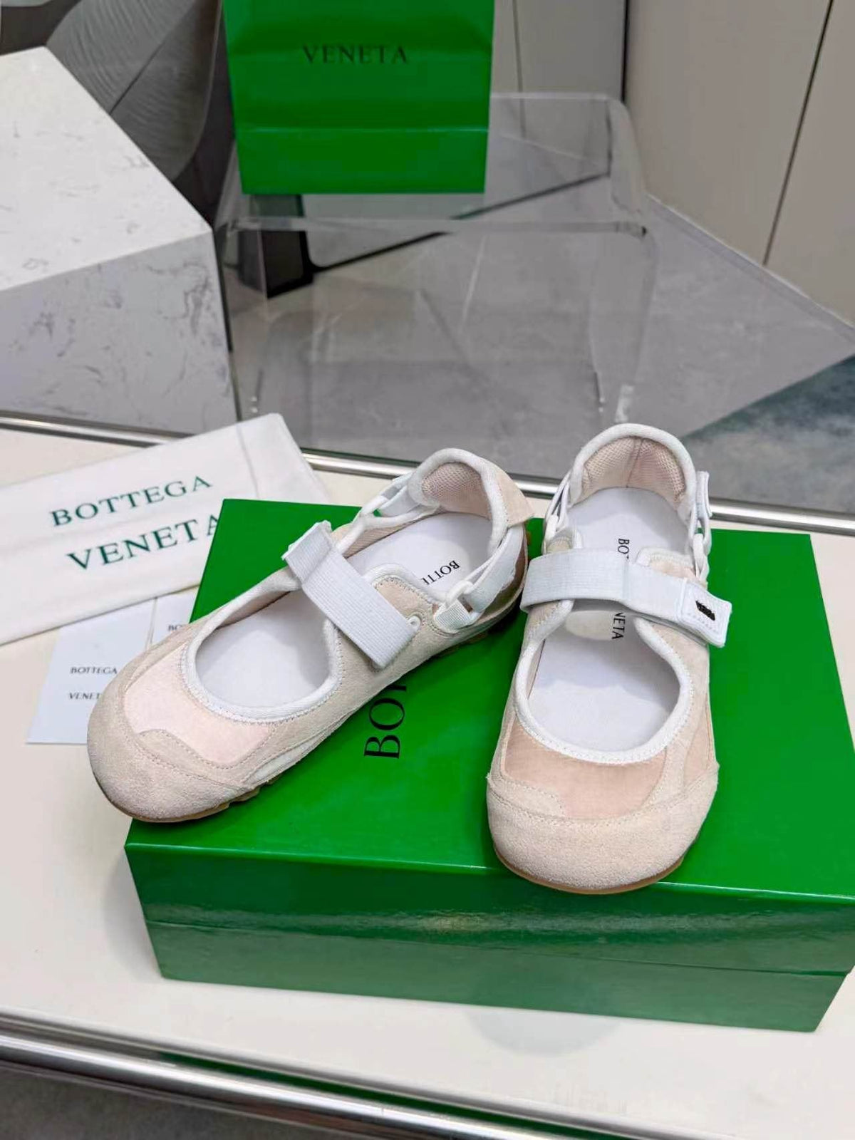 Bottega Veneta Buckled Strap Low-Top Sneakers