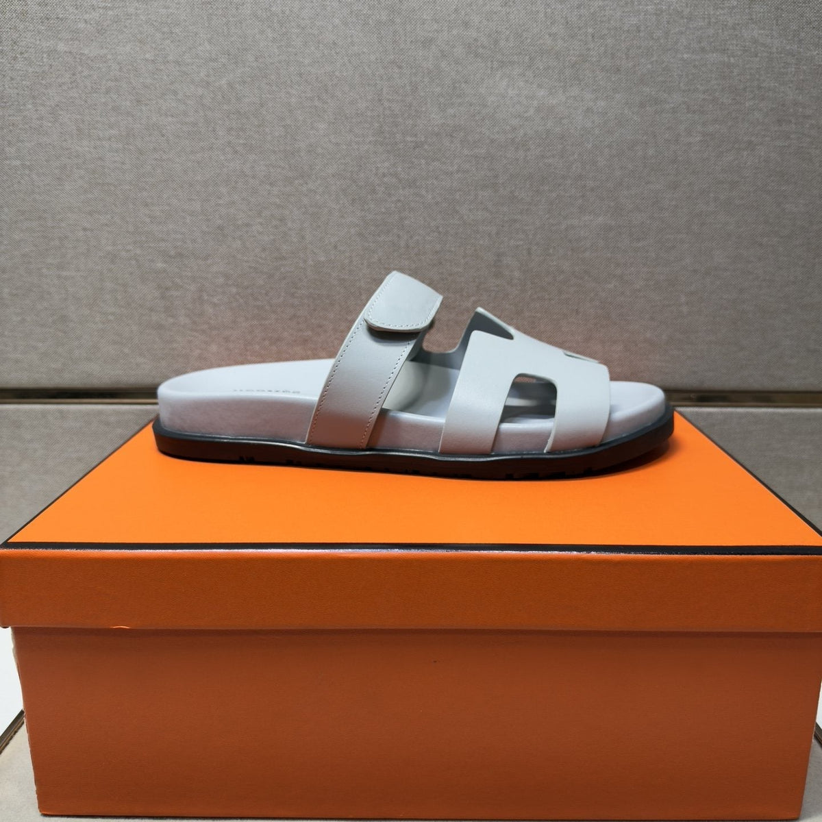 Hermès H-Cutout Open-Toe Sandals