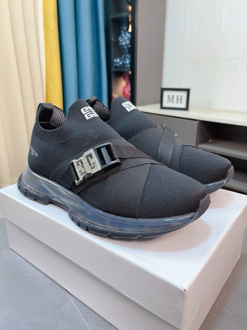 Givenchy Buckle Slip-On Sneakers