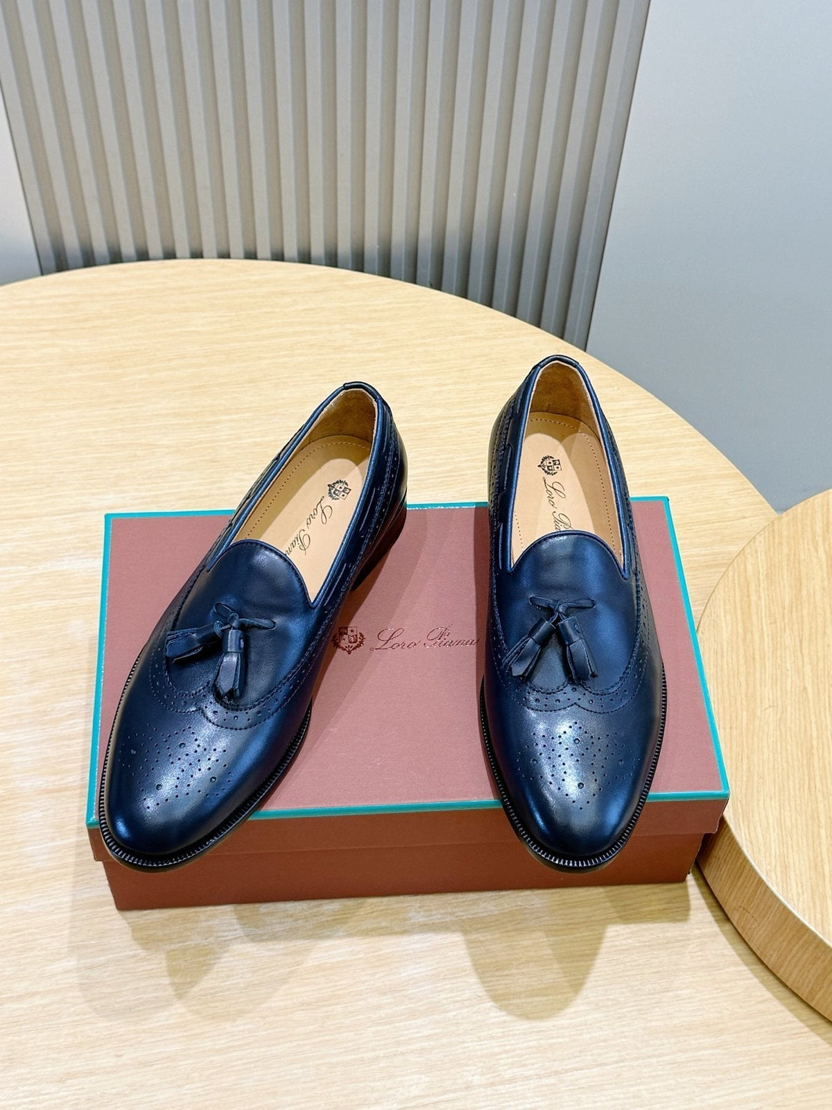 Loro Piana Suede-Look Tassel Loafers