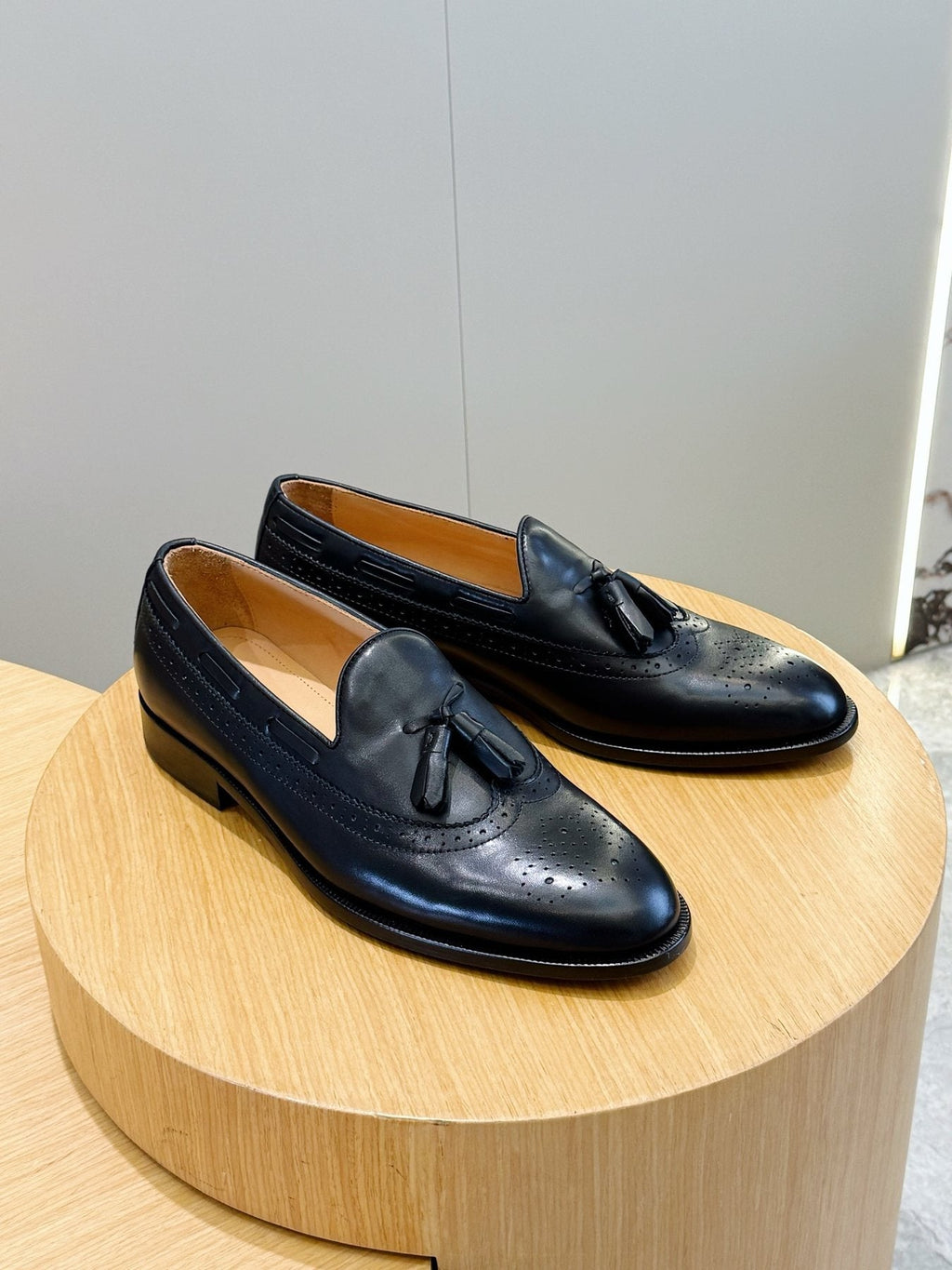 Loro Piana Suede-Look Tassel Loafers