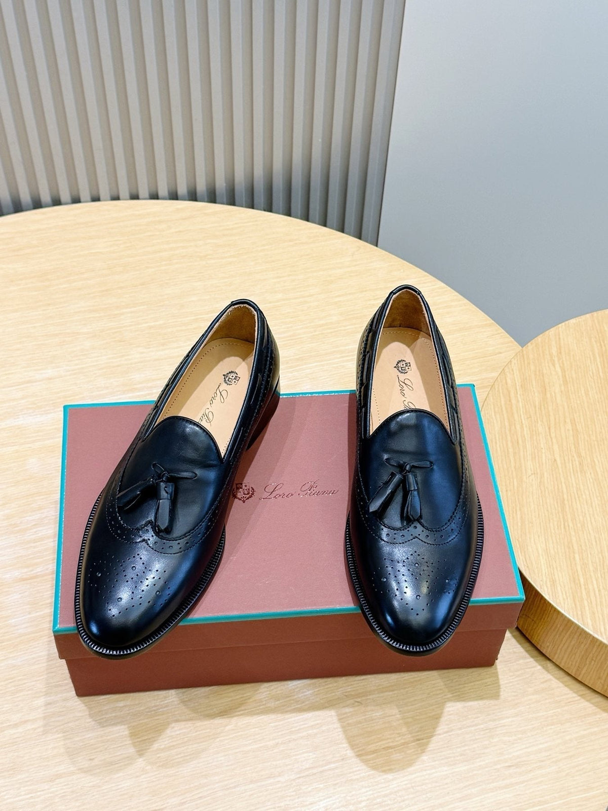 Loro Piana Suede-Look Tassel Loafers