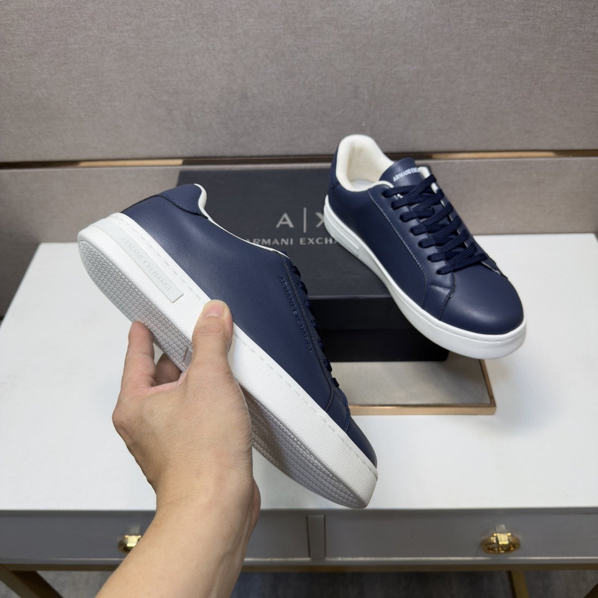 Armani Men's Low-Top Sneakers