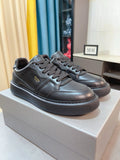 Prada Paneled Low-Top Sneakers