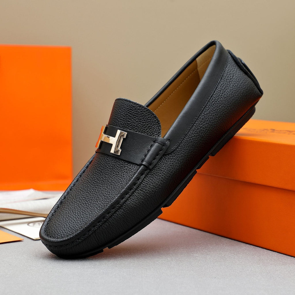 Hermès H-Hardware Slip-On Loafers