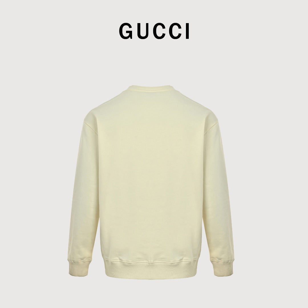 Gucci Whimsical Cartoon Crocodile City Series Crewneck Sweatshirt